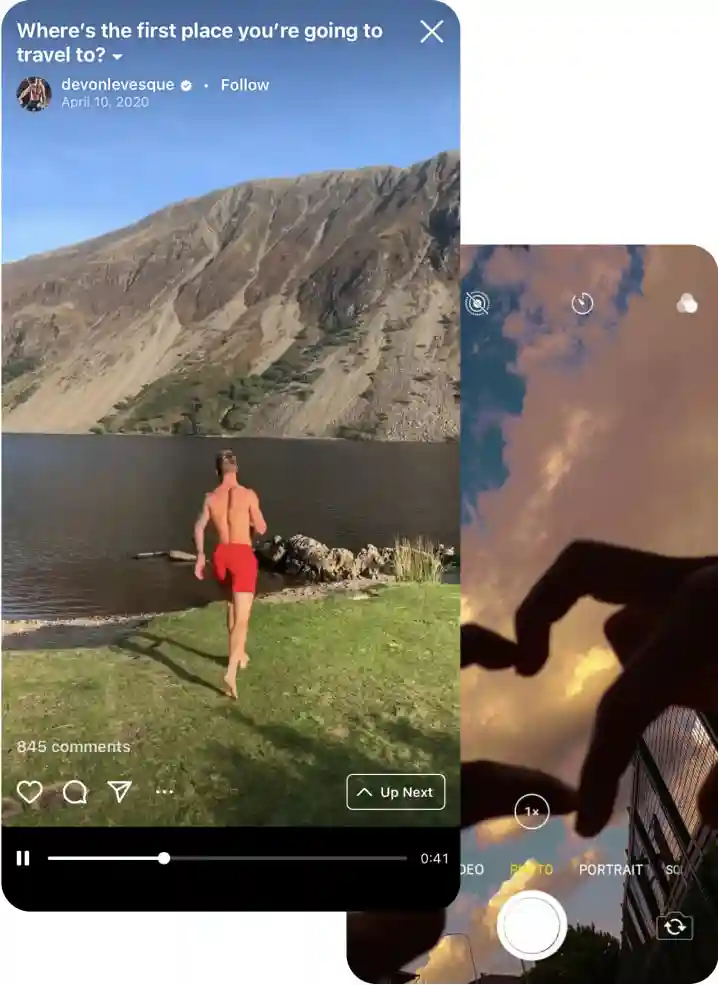 Seguimiento anónimo de videos de Instagram